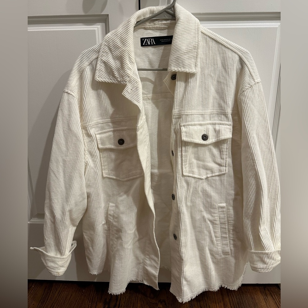 Zara Corduroy Shacket